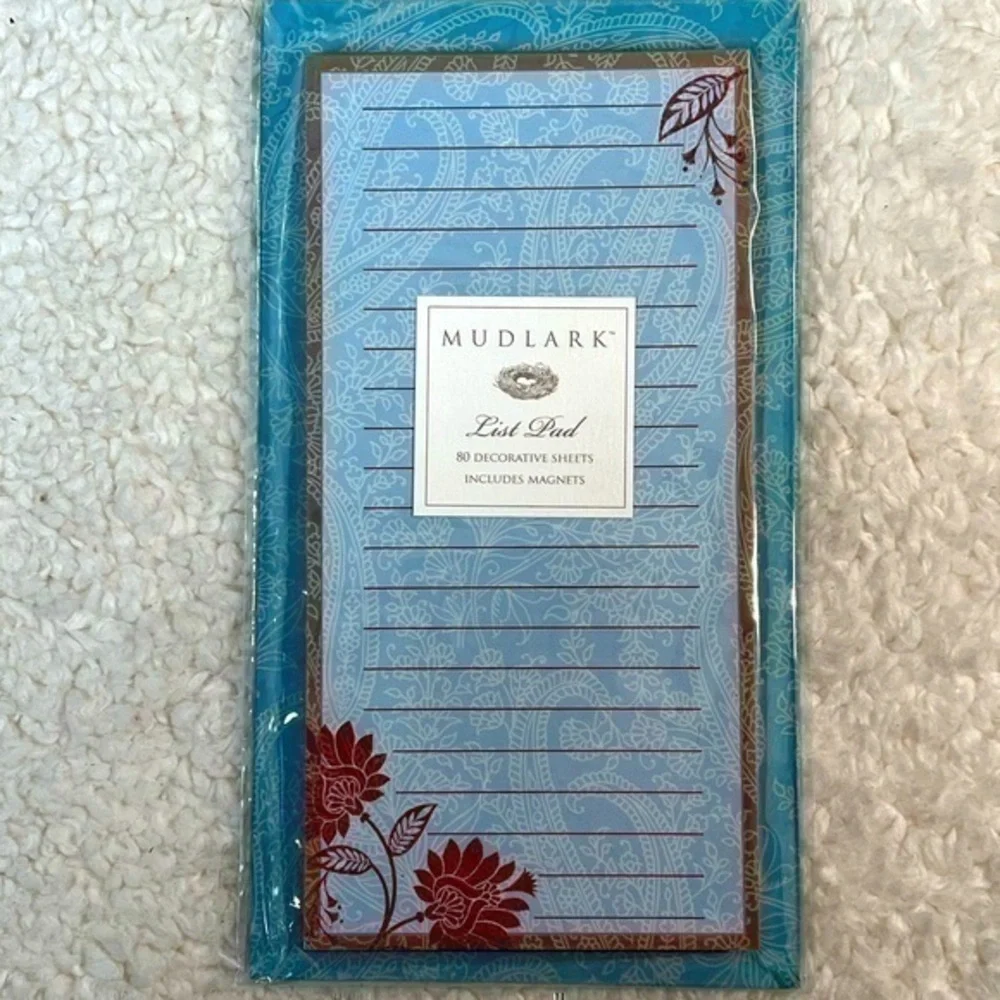 Mudlark “Zoe” Magnetic List Pad